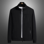 Vidutinio amžiaus vyrų rudens nauji ploni tėvelio vir&scaron;utiniai drabužiai auk&scaron;tos klasės verslo kasdieniai darbo drabužiai kadro &scaron;varkai M