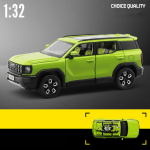 1/32 Haval X-DOG SUV Lydinio Automobilio Modelis Diecast Metalinis Visureigis Automobilio Modelis Garso ir &Scaron;viesos Simuliacija Kolekcija Vaikų Žaislas Dovana pilka spalva