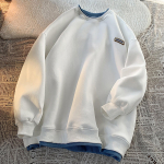 Pavasario ir rudens palaidinė, netikras dviejų dalių gobtuvas, vir&scaron;utinė poros suknelė, tingi L juoda