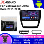 Android 12, skirtas Volkswagen VW Jetta 6 Bora 2011-2018 Automobilių radijas Multimedija Vaizdo grotuvas GPS navi Carplay HeadUnit BT Audio 4 core 1GB+32GB carplay
