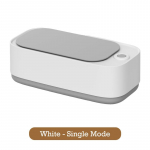 Daugiafunkcinis akinių valiklis 3 pavarų laikmačio valymo ma&scaron;ina papuo&scaron;alams, laikrodžiams, žiedams ne&scaron;iojamas automatinis valymo įrankis