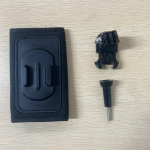 360&deg; besisukantis kuprinės dirželio laikiklis, skirtas GoPro Hero 12 11 10 9 8 7 6 5 4 SJCAM Insta360 X2 X3 DJI Osmo veiksmo kameros priedai