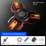 Nuolat &scaron;viečiantis Fidget Spinner Rankinis suktukas Lydinio Medžiaga Ilgas Sukimasis Didelis Greitis EDC Vaikas Suaugęs ADHD Streso Mal&scaron;inimo Žaislas Dovanos raudona