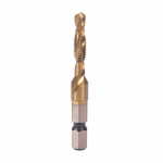 M3-M10 &scaron;e&scaron;iakampio koto titanu dengti HSS rankinio sriegio metriniai sriegio grąžtai M5(0.8mm)
