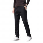 Pridėta aksominės laisvalaikio kelnės vyrams rudeniui ir žiemai, su pliusiniu aksomu, storesnės, lengvos, verslo, laisvos, tiesios aksominės kelnės vyrams rudeniui ir žiemai 38