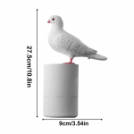 Balandžių formos muilo dozatorius Automatinis indukcinis putų rankų ploviklio dozatorius Bekontaktis muilo dozatorius I&scaron;manūs rankų muilo dozatoriai balta