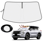 Mozan Mitsubishi Outlander GN0W tipo saulės skydelis priekiniams stiklams, 3-oji karta, GN0W tipas, 2021 m. - dabar Mitsubishi Outlander GN0W model raudona