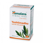 Himalaya Wellness Yashtimadhu tabletės skrandžio sveikatai, 60 vnt. pakuotė, padeda nuo opų ir užtikrina vir&scaron;kinimo komfortą