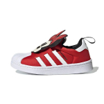 Disney x adidas Superstar 360 Mažylių Minnie Pelės Vaiki&scaron;ki sportbačiai Raudoni Ry&scaron;kiai raudoni Debesėlių balti Q46300 28.5