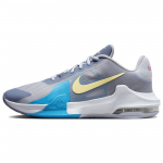 Nike Air Max Impact 4 Ashen Slate Citron Tint Unisex Sportbačiai Mėlyni Football-Grey Blue-Lightning DM1124-400 42.5