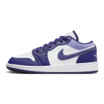 Air Jordan 1 Low GS Sky J Purple Vaikams Sportbačiai Sky-J-Light-Purple White 553560-515 40