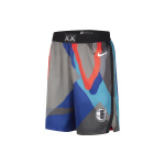 Nike NBA x KAWS Brooklyn Nets Miesto Edition Swingman &Scaron;ortai Pilki/Mėlyni/Juodi Vyri&scaron;ki Streetwear DX8694-010 M