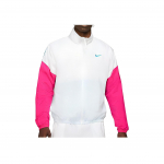 Nike Austa Stovinti Apykaklė Spalvų Bloko Retro Sportinė Laisvalaikio Striukė Ilgomis Rankovėmis Vyri&scaron;ka Striukė Balta CW7349-100 XL