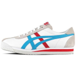Onitsuka Tiger Corsair Patogūs Kasdieniai Neslystantys Patvarūs Žemi Stiliaus Batai Vyri&scaron;kas Kedas Raudonas Baltas Mėlynas D7N2L-0141 38