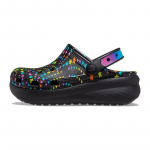 Crocs Classic Disco Beach klumpės Vaikams Avalynė Juoda Daugiaspalvė 208086-0C4 28-29