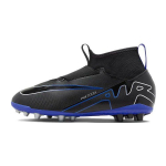 Nike Mercurial Superfly 9 Academy AG Žolės Neslystančios Smūgius Sugeriančios Patvarios Žemos Aulo Vaikų Futbolo Batai Vaikų Futbolo Batai Juodos DJ5613-040 37.5