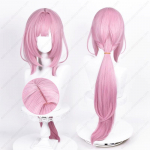 Elysia Cosplay Perukas 80cm/110cm Ilgas Rožinis Mi&scaron;rios Spalvos Perukas Kar&scaron;čiui Atsparus Sintetinis Plaukas Helovino Vakarėliui Vaidmenų Žaidimui Perukai as the picture-