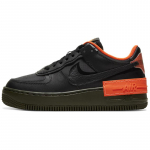 Nike Air Force 1 Low Shadow Juodi Hyper Crimson Kargo Chaki Moteri&scaron;ki sportbačiai CQ3317-001 36