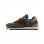 New Balance 574 Cordura Pack - Tamsus grybas Vyri&scaron;ki sportbačiai Ruda Terariumo Juoda U574SOB 44