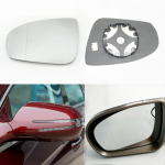 I&scaron;orinis galinio vaizdo veidrodėlio stiklas baltas su &scaron;ildymu kairėn de&scaron;inėn Mercedes Benz CLS C219 W219 CLS280 300 320 350 2008-2010 1 PCS Left L