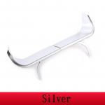 For Land Rover Defender 110 Car styling ABS Chrome /Carbon Fiber Texture Car Dashboard Decoration Cover Sticker Car sidabras