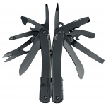 VICTORINOX &Scaron;veicari&scaron;kas įrankis Spirit MXBS Juodas su Nailoniniu &Scaron;veicarijos Armijos &bdquo;Pasidaryk pats&ldquo; su 26 Užrakinamais Modeliais Dėklas, Peilis, Daugiafunkcinis Peilis, Replės, Pagaminta &Scaron;veicarijoje