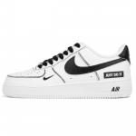 Nike Air Force 1 Low top Skateboard Shoes Men's Unisex, Black And White 315122-111(Team18-) 35.5