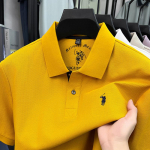 STORN Vasariniai vyri&scaron;ki mar&scaron;kinėliai su siuvinėtu apykakle, Laisvalaikio, Verslo, Pusrankoviai Polo mar&scaron;kinėliai, Trumpomis rankovėmis vir&scaron;utinė dalis 3XL black