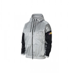Nike AS LAL vyri&scaron;kas lengvas CTS CHRM metalinio sidabro striukė CV3886-095 M