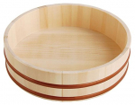 Yamako natūralaus medžio su&scaron;i ryžių indas, 30 cm (3 puodeliai)