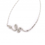 Les Tr&eacute;sors De Lily [K1864] - Bracelet Argent 'Tentation' blanc