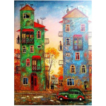 5D &bdquo;pasidaryk pats&ldquo; deimantų tapyba animacinių filmų kra&scaron;tovaizdžio kambarys siuvinėjimas kryželiu namų dekoras rankų darbo dovana 25x30cm