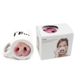Creative Funny Nose Mug Keraminis vandens puodelis Kavos puodelis Pieno puodelis