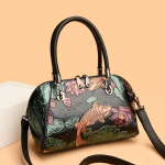 &bdquo;Johnature Retro&ldquo; reljefinė prabangi rankinė Universali madinga moteri&scaron;ka odinė rankinė, didelės talpos pečių ir kryžminio kūno krep&scaron;iai