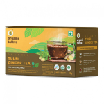 Žalioji arbata su imbieru ir Tulsi (20 pak., 2 g), Ekologi&scaron;ka Tulsi imbiero arbata, ekologi&scaron;ka tatva