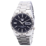 &bdquo;Seiko 5 Automatic 21 Jewels&ldquo; Japonijoje pagamintas SNKE01 SNKE01J1 SNKE01J vyri&scaron;kas laikrodis juoda