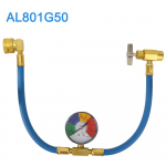 r134a oro kondicionavimo įkrovimo žarna Automobilio oro kondicionieriaus įrankiai 1/2 ACME sriegis Freonas AL801G50