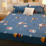 3 vnt. patalynė su pagalvės užvalkalu, vandeniui atspariu lovos čiužinio užvalkalu, lovatiesės užvalkalu 90x200cm 3PCS