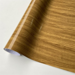 PVC lipnios medienos vinilo apvyniojimo automobilio lipdukas interjero baldams be burbuliukų medinės tekstūros dekoratyvinė plėvelė 30X100 CM brown