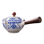 Keraminis arbatinukas Kinijos Gongfu arbatos puodas 360 Rotation Maker Infuser Ne&scaron;iojami vienetiniai 160 ml reikmenys