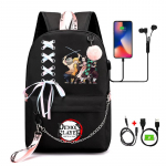 women Anime backpack Cartoon Printing Laptop Bagpack Teenage Backpack Back To School Unisex School Bags for Boy Girls Mochilas