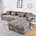 L formos kampinis sofa, ilga sofa, sofa, elastingas sofos užvalkalas, tamprus sofos užvalkalas svetainei 2seater and 2seater