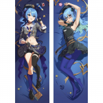 Anime Vtuber Hoshimati Suisei Dakimakura dekoro pagalvės užvalkalas Waifu pagalvės užvalkalas i&scaron; dviejų pusių spausdintas apkabinantis kūno pagalvėlės užvalkalas Dovanos 120x40cm Pillowcase