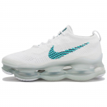Nike Air Max Scorpion Flyknit Balti Skaidri Smaragdiniai Unisex Kedai Žemės Mėlyni Skaidri Smaragdiniai Žali DJ4701-100 42 white