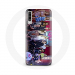 Coque pour Samsung Galaxy A50 Poursuis Tes R&ecirc;ves Equipages