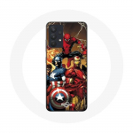 Coque pour Samsung Galaxy A13 4G / A13 4G Lite Avengers invaders Anciens soldats