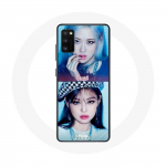 Coque pour Oppo A16 Blackpink Groupe K-pop Filles Jennie et Ros&eacute; Lovesick girls poster the album