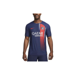 Nike Dri-FIT PSG Namų futbolo mar&scaron;kinėliai 23-24 Vyri&scaron;ki Vir&scaron;utiniai drabužiai Tamsiai mėlyni DX2620-411 S