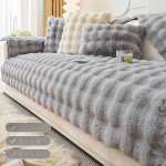 Sofos užvalkalas &Scaron;iltas triu&scaron;io pliu&scaron;inis užvalkalas sofai rudeninis žiema naujas audinys Sofa užvalkalas antklodė Velvet svetainė namams 110*210CM
