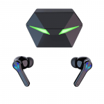 Belaidės &bdquo;Bluetooth&ldquo; ausinės &bdquo;TWS Zero Delay Into Ear&ldquo; tipo E-sporto žaidimas &bdquo;Bluetooth&ldquo; belaidės ausinės juoda